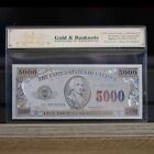 100mg .999 Silver 1928 $5000 Dollar Bill Gold Certificate Banknote White COA