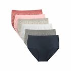 SECRET TREASURES WOMEN'S SEAMLESS BRIEF PANTIES 6 PACK, PINK *CHECK FOR SIZE*