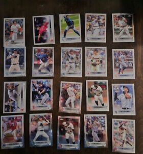 New Listing2022 Topps Baseball Chrome Card Lot Of 20 Cards. No Dups