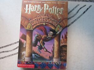 Harry Potter and the Sorcerers Stone JK Rowling Paperback 1st Scholastic Edition