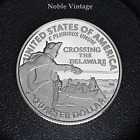 2021 S Proof Crossing the Delaware ATB Quarter - From a Clad Proof Set