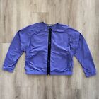 Adidas By Stella McCartney Collarless Zip-Front Logo Track Jacket Sz M Preowned