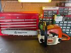 New ListingStihl 029 Chainsaw 18” Bar complete saw has spark piston scored red lever clean