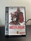 Metal Gear Solid Long Box PS1 (PlayStation, 1998) Complete CIB Tested Working