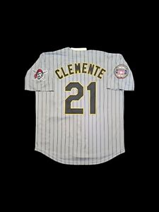Roberto Clemente Jersey Pittsburg Pirates Stitched NEW With 1973 HOF Patch SALE!