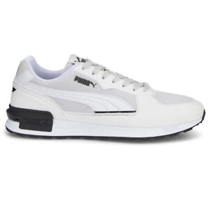 Puma Graviton Lace Up  Mens White Sneakers Casual Shoes 38073818