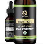 Billion Pets - Hemp Oil for Dogs and Cats - Hemp Oil Drops with Omega Fatty Acid
