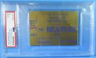 1964 The Beatles Atlantic City Convention Hall Front Row Concert Ticket Stub PSA