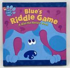 2002 Blue's Clues Book Riddle Game Dial-the-Answer Book Hardcover Steve Burns