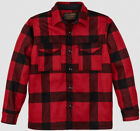 Filson Mackinaw Wool Jac Shirt Red & Black Plaid, Men's XL NWT MSRP $425