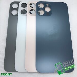 Back Glass Cover for iPhone 12 Pro Max Big Hole