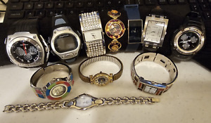 Bulk Watches Collection 11 Watches For Sale Lot Vintage Fashion Sport Timepieces