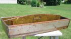 Vtg Antique Primitive Tool Box Tote Caddy Carrier Carpenter Wood Tray Late 1800s