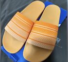 Adidas originals Adilette Casual Sports Slippers Orange  Men Sz 14 HP4314