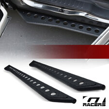 For 2022-2023 Tundra Double/Extended Textured Blk Rock Slider Side Step Nerf Bar