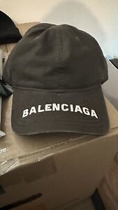 Balenciaga Off Black Baseball Hat