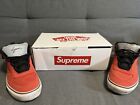 Size 10 - VANS Supreme x Mike Carroll Red