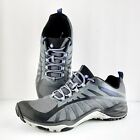 Merrell Women’s Siren Edge Shoe for Trail Hiking Sz 9 Gray Blue J41316 EUC