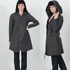 Prairie Underground Long Victorian Hooded Gray Raincoat size small