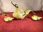 Hull Pottery USA Set of Three Swans One  Large Sized 10-1/2 