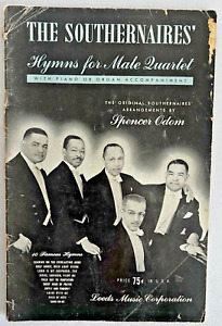 New Listing🍒 Vintage 1943 The Southernaires' Hymns for Male Quartet Sheet Music 🍒