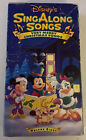 Disneys Sing Along Songs - Very Merry Christmas Songs (VHS, 1997)