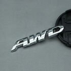 3D Chrome Metal AWD Car Trunk Rear Fender Emblem Badge Decal Sticker 4WD SUV V6