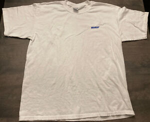 NEW Absolut Vodka White Embroidered T-Shirt
