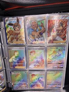 Huge Binder Collection Lot of Pokemon Cards Mixed Ultra Rares - Holos NM - Foils