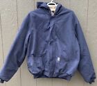 CARHARTT FR Flame Resistant Cat4 Men’s 3XL Canvas Quilted Hooded Jacket Coat Z73