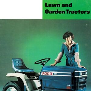 Ford LGT Lawn and Garden Tractor Brochure LT 80 100 120 125 145 165 Mower