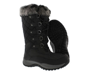 Pacific Mountain Whiteout Winter Boots Women's Shoes Size 9.5, Color: Black