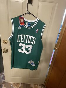 Larry Bird #33 Boston Celtics Adidas Hardwood Classics Jersey Mens Choice Sz Nwt