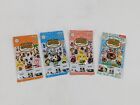 New ListingNintendo Animal Crossing Amiibo Cards 4 x Single Packs of 3 Cards Series 2-5