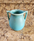 Rookwood Antique Arts And Crafts Matte Blue 4in. Vase 50th Anniversary XXXIII63