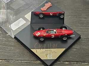 Quartzo 1:43  Ferrari Dino 156 Italian GP Monza 1961 Phil Hill SIGNED!
