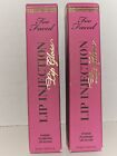 Lot Of 2 TOO FACED People Pleaser Lip Injection Lip Gloss