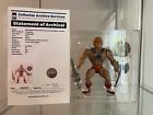 Graded 85 Mint CAS He-Man 1982 Action Figure + Certificate (Only Serious Offers)