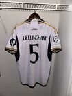 Jude Bellingham Real Madrid Home Jersey 23/2024 - Mens Size XL