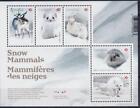 Canada 2021 Fauna, Snow Mammals, Wild Animals, Hare, Fox MNH**