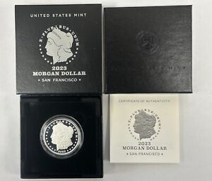 2023-S $1 MORGAN SILVER DOLLAR *PROOF* OGP WITH COA RAW