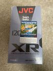 New ListingJVC T-120 XR VHS Blank Video Cassette Tape 3 Pack EP 6 Hours SP 2 Hours Sealed