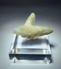 ***WOW-Sparkling Datolite on Dbl.Term. Calcite crystals, mine Mexico***