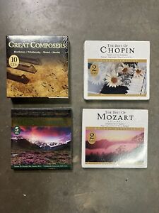 Lot of 19 Classical Music CDs Mozart Chopin Handel Beethoven Tchaikovsky More..