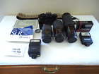 Sears KS Super II Camera With Strap,Lenses,Electronic Flashers,Paperwork
