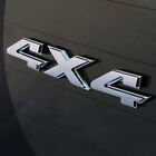 1x 3D 4X4 Chrome Four-Wheel Drive Car Trim Accessories Tail Emblem Badge Sticker (For: Toyota)