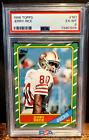 1986 Topps Jerry Rice Rookie Card #161 PSA