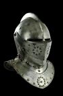 Medieval Knight Tournament Close Armor Helmet Replica best look 18GA SCA LARP