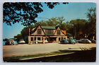 Vintage Postcard Arnolds Park Iowa Oak Hill Great Lakes Region Cottage Hotel M9