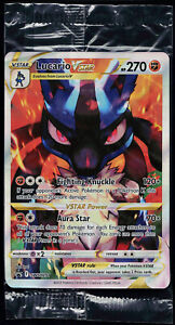 Pokemon Card - SEALED Lucario VSTAR SWSH291 Holo Black Star Promo Crown Zenith